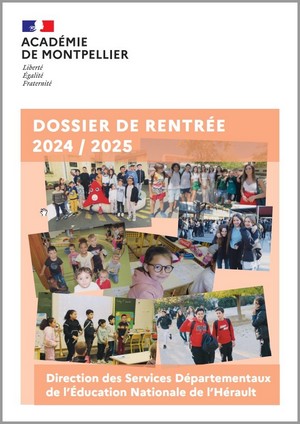 Couverture-complete-dossier de rentrée DSDEN-34 2024